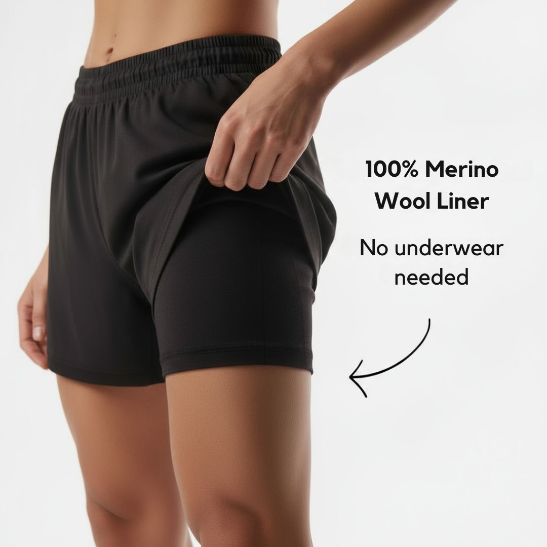 Active Merino Liner Short