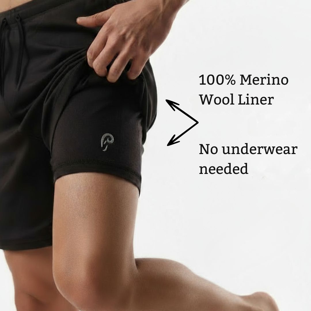 Active Merino Liner Short