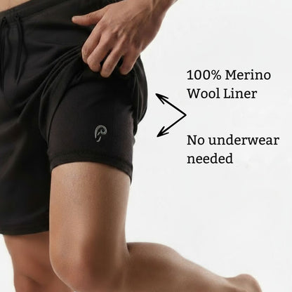 Active Merino Liner Short