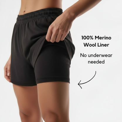 Active Merino Liner Short